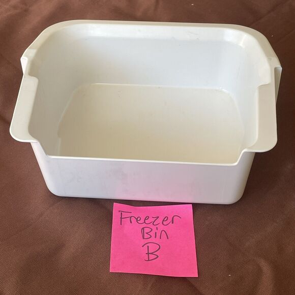 FRIGIDAIRE Side-By-Side Refrigerator White Door Freezer Replace Bin #2153905 B - Picture 5 of 12